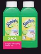 Sunlight Dishwashing Powder-2x1