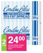 Cordon Bleau Butter Flavoured Spread-For 2 x 500g