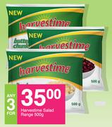 Harvestime Salad Range-For Any 3 x 500g