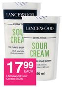 Lancewwod Sour Cream-250ml Each
