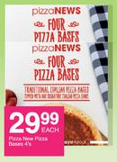 Pizza New Plaza Bases-4's Each