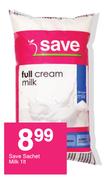 Save Sachet Milk-1Ltr Each