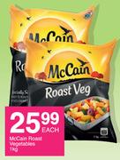McCain Roast Vegetables-1Kg Each