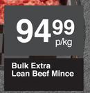 Bulk Extra Lean Beef Mince-Per Kg