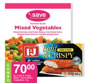 I&J Light & Crispy-500g + Save Mixed Vegetables-1Kg Combo