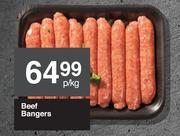 Beef Banger-Per Kg