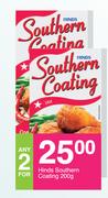 Hinds Southern Coating-For Any 2 x 200g