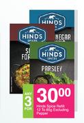 Hinds Spice Refill Excluding Pepper-For Any 3 x 12/85g