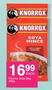Knorrox Soya Bag-400g Each