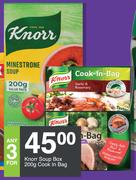 Knorr Soup Box Cook In Bag-For Any 3 x 200g