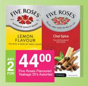 Five Roses Flavoured Teabags-2x20's