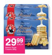 Bakers Royal Creams-280g Each