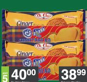 De Vries Ginger Biscuits 200g/ Risi Shortbread 200g-For Any 5