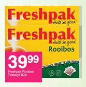 Freshpak Rooibos Teabags-80's