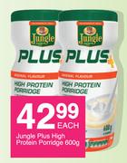 Jungle Plus High Protein Porridge-600g Each