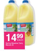 Spring Meadow Dairy Blends-2Ltr Each