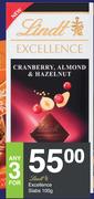 Lindt Excellence Slabs-For Any 3 x 100g