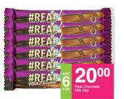 Real Chocolate Milk-For Any 6 x 25g