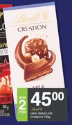 Lindt Hello Slabs/Lindt Creations-For Any 2 x 100g