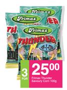 Frimax Thunder Savoury Corn-For 3 x 100g