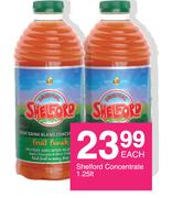 Shelford Concentrate-1.25Ltr Each
