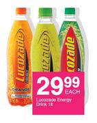 Lucozade Energy Drink-1Ltr Each