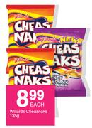 Willards Cheasnaks-135g Each