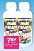 Children's Multivitamin Syrup-100ml Each
