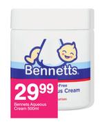 Bennets Aqueous Cream-500ml
