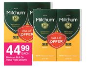 Mitchum Roll On Value Pack-2 x 50ml Each