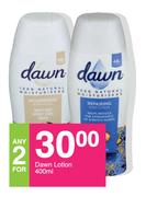 Dawn Lotion-For Any 2 x 400ml