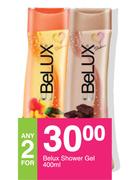 Belux Shower Gel-For Any 2 x 400ml