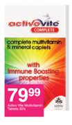 Activo Vite Multivitamin Tablets-30's