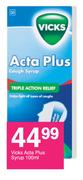 Vicks Acta Plus Syrup-100ml