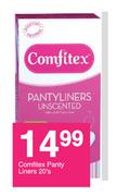 Comfitex Panty Liners-20's