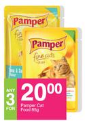 Pamper Cat Food-For Any 3 x 85g
