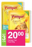 Pamper Cat Food-For Any 3 x 85g