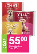 Chat Adult Dog Food-For Any 3 x 775g