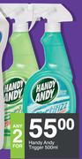 Handy Andy Trigger-For Any 2 x 500ml