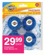 Closemeyer Toilet Blocks-4's Each