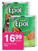 Epol Dog Food-820g Each
