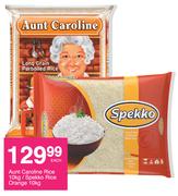 Aunt Caroline Rice 10Kg Or Spekko Rice Orange 10Kg-Each
