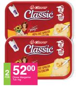 Clover Margarine Tub-For 2 x 1Kg