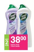 Handy Andy Bottle-For Any 2 x 750ml