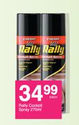 Rally Cockpit Spray-270ml Each