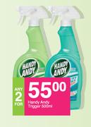 Handy Andy Trigger-For Any 2 x 500ml 