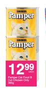 Pampers Cat Food B Cut Chicken Only-385g Each