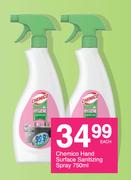 Chemico Hand Sanitizing Spray-750ml Each