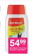 Bob Martin Tick & Flea Shampoo Dog-200ml Each