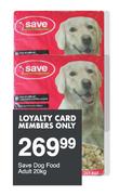 Save Dog Food Adult-20kg